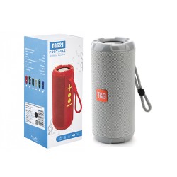 T&G PORTABLE BLUETOOTH SPEAKER TG-621 TF/USB/FM/HANDSFREE/AUX GRAY T&G PORTABLE BLUETOOTH SPEAKER TG-621 TF/USB/FM/HANDSFREE/AUX GRAY